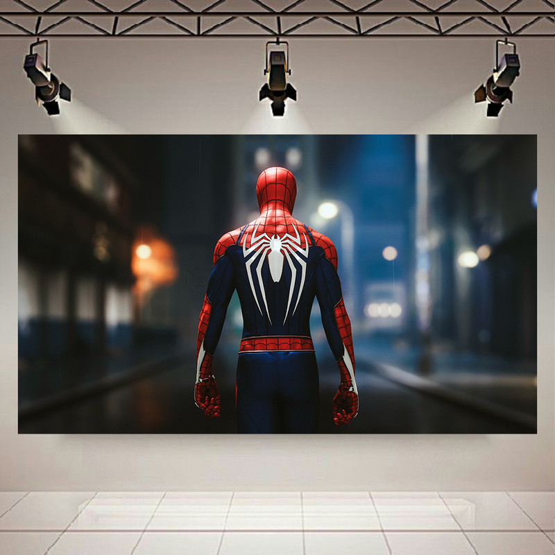 تابلو شاسی طرح شاسی گیم مدل اسپایدر من کد PD1719 | دنیای قاب