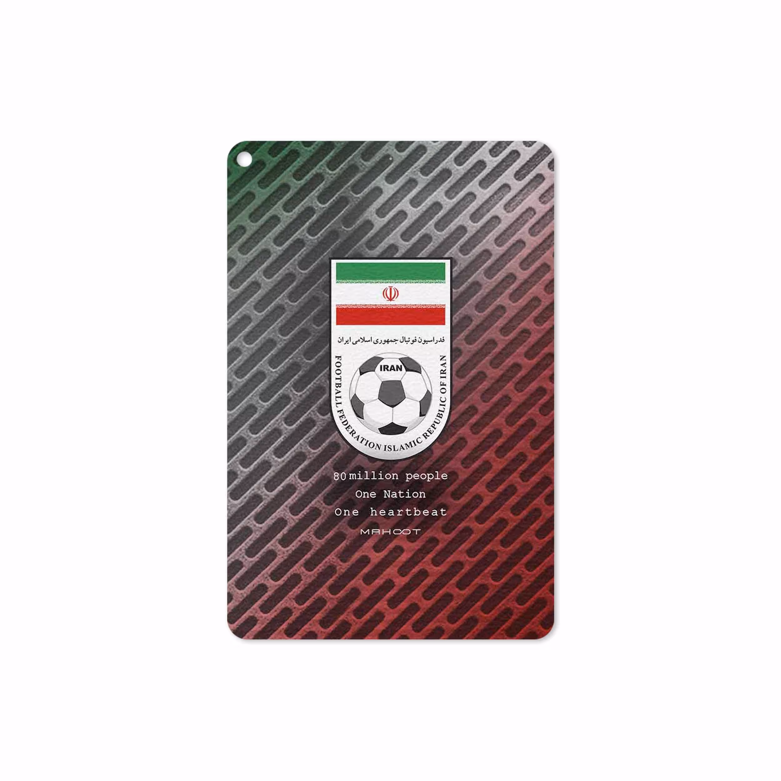 برچسب پوششی ماهوت مدل Iran-National-Football-Team مناسب برای تبلت اپل iPad mini (GEN 5) 2019 A2125