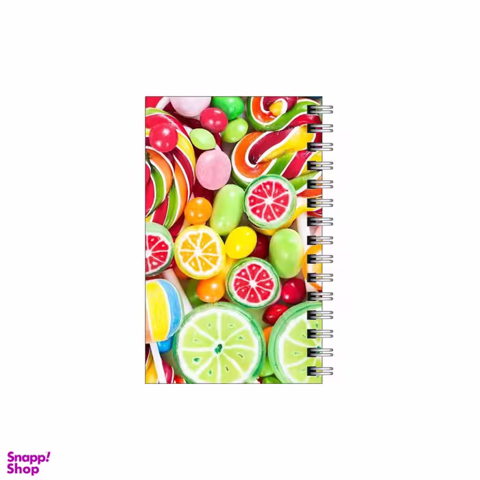 دفترچه یادداشت 60 برگ مدل to do list طرح بک گراند آبنبات آبنباتی کد 2287474