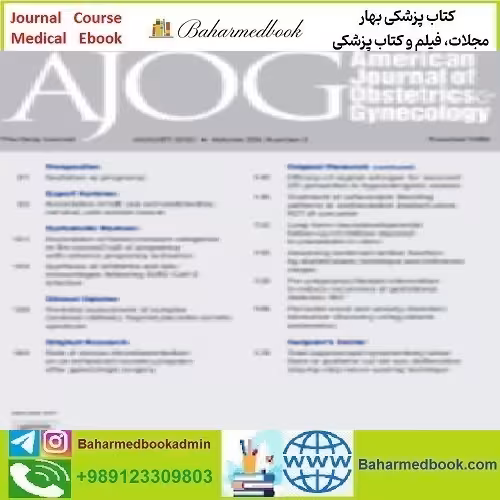 American Journal of Obstetrics and Gynecology Volume 229 Iss