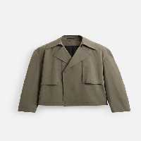 ترنچ کت مردانه زارا CROPPED TRENCHCOAT | تهران زارا TehranZara