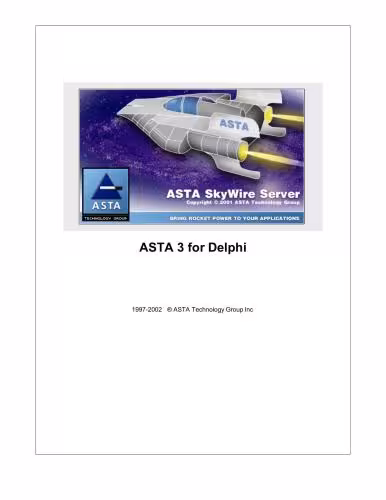 خرید و دانلود نسخه کامل کتاب ASTА. ASTA 3 for Delphi
