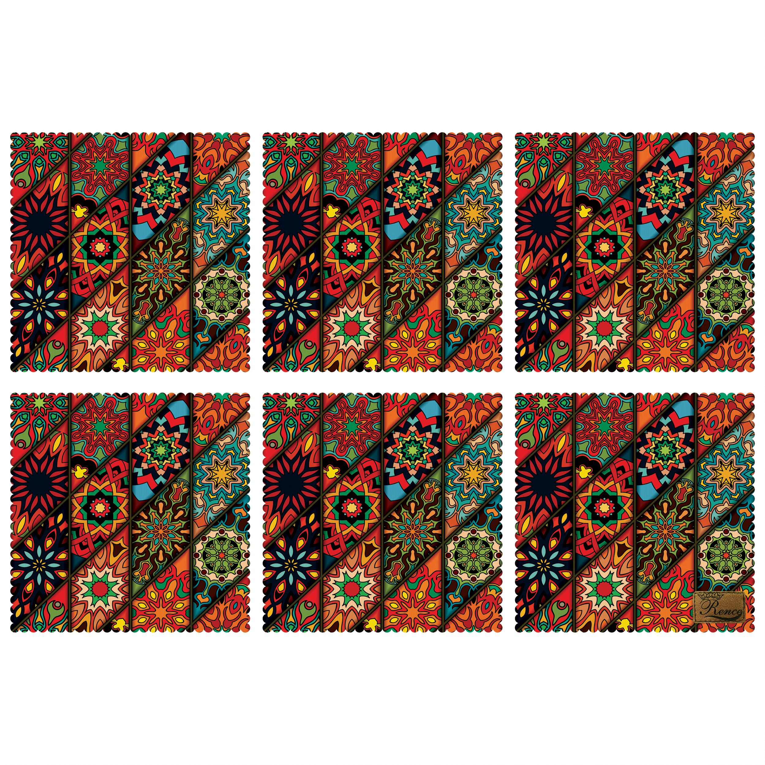 زیربشقابی رنس مدل UU1-42542 بسته 6 عددی