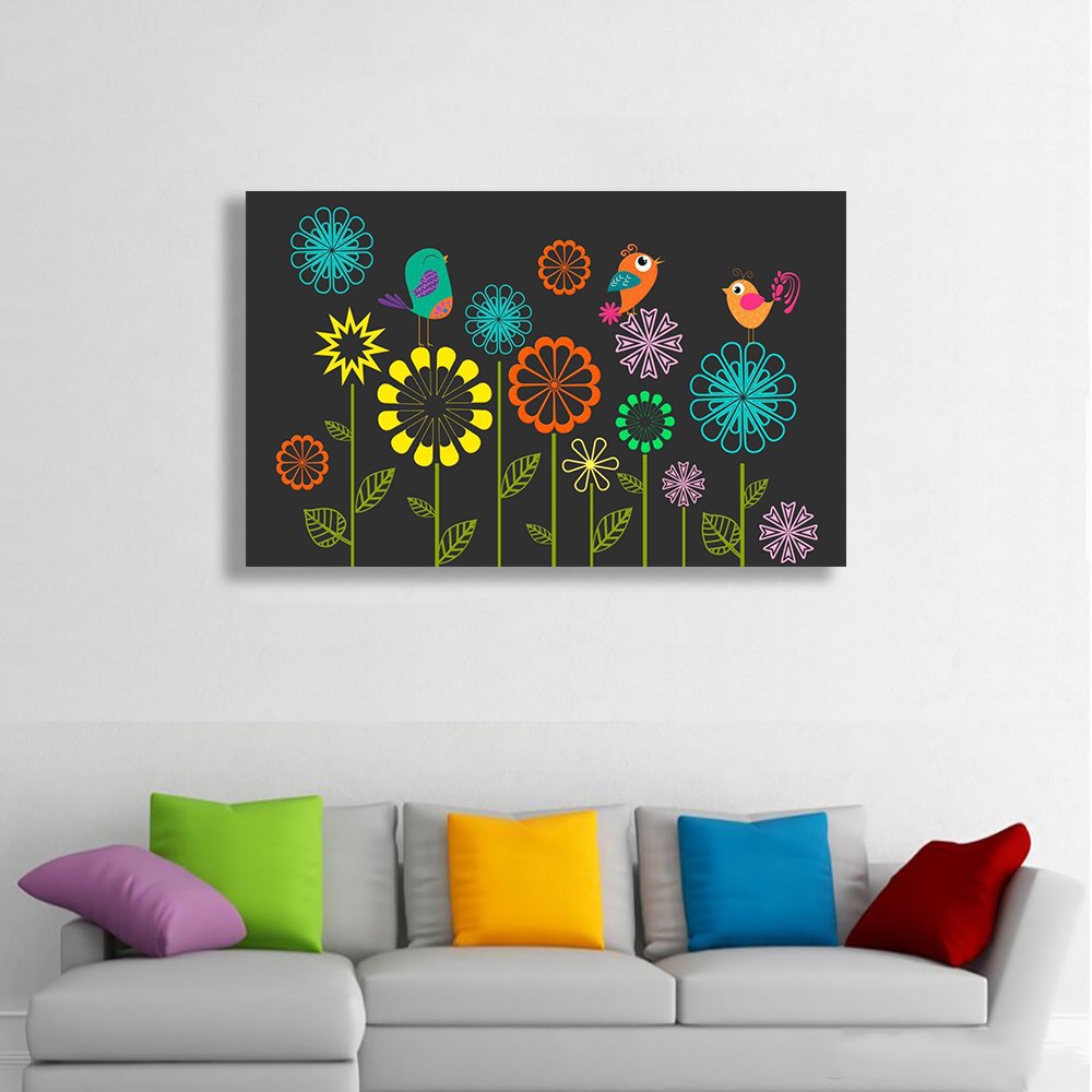 تابلو شاسی طرح گل کد o26