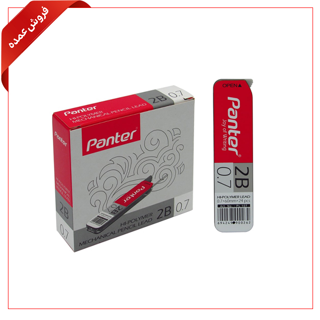 نوک مداد نوکی 0.7 کوتاه پنتر مدل PL107 بسته 12 عددی