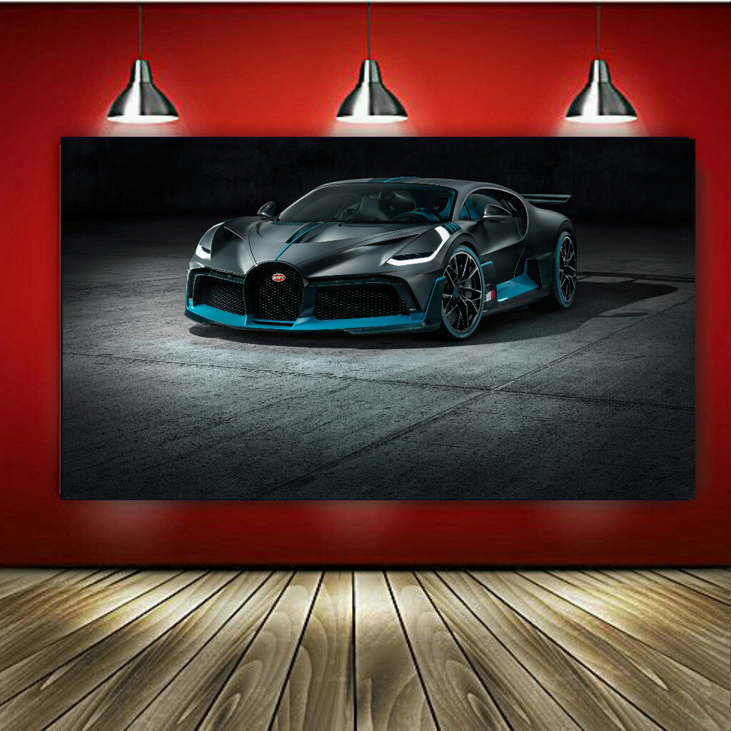 تابلو بوم طرح ماشین مدل Bugatti Divo کد AR1800