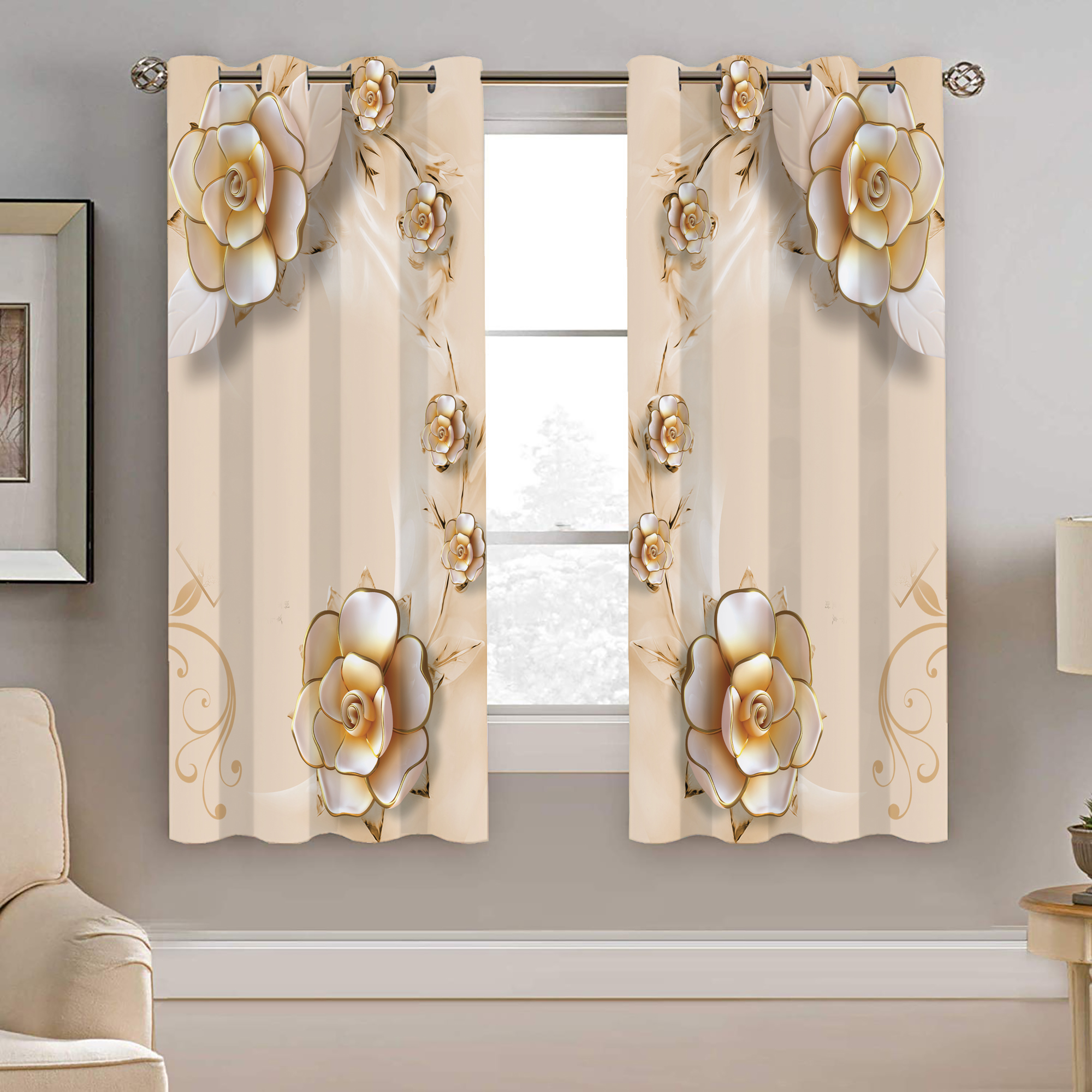 پرده نیروانا مدل pmk1911 سایز 190 × 140 سانتی متر