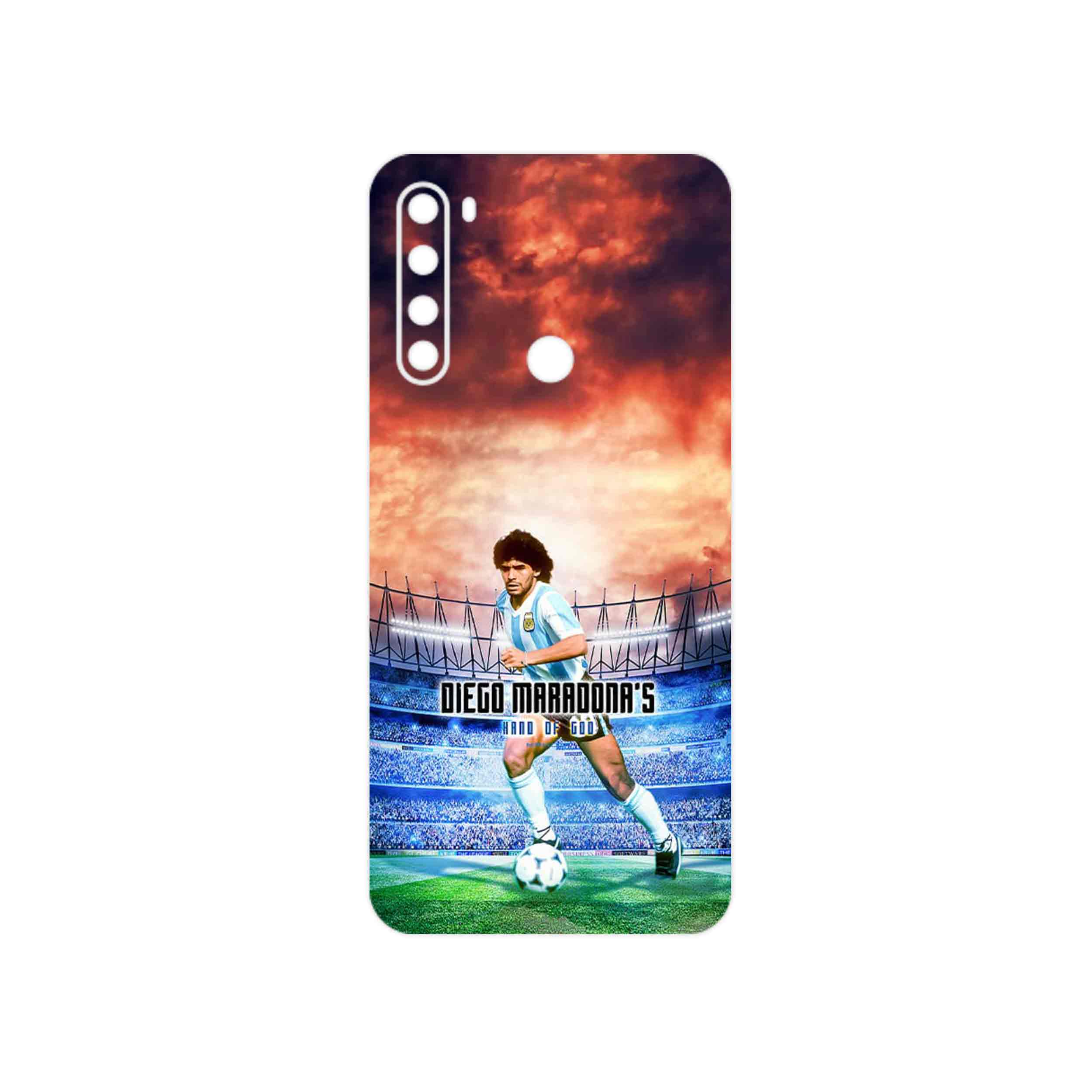 برچسب پوششی ماهوت مدل Diego Maradona مناسب برای گوشی موبایل شیائومی Redmi Note 8 2021
