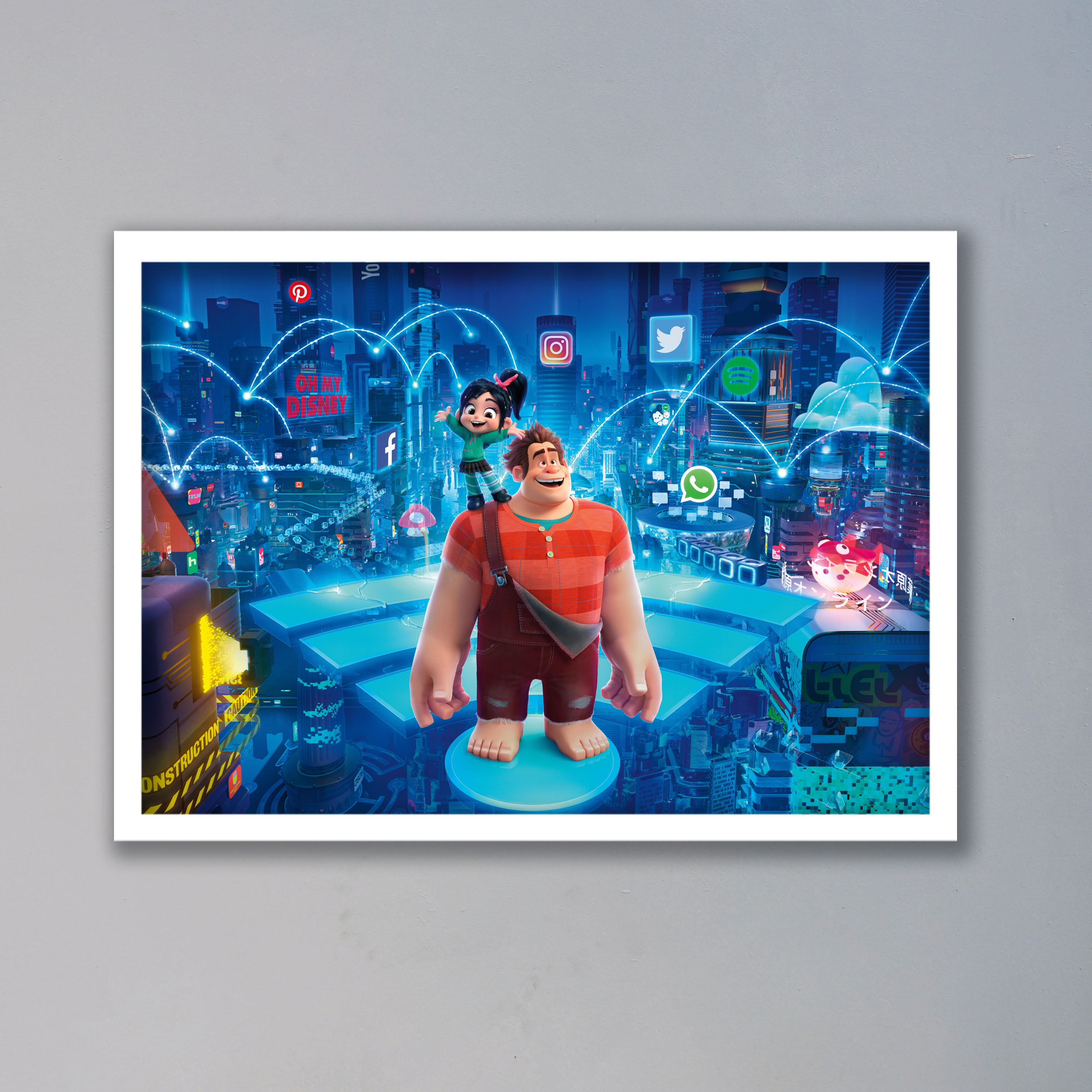 تابلو مدل رالف خرابکار 2 کد LAG10132