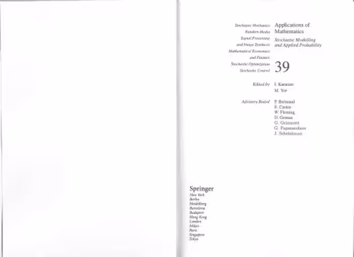 خرید و دانلود نسخه کامل کتاب Methods of Mathematical Finance
