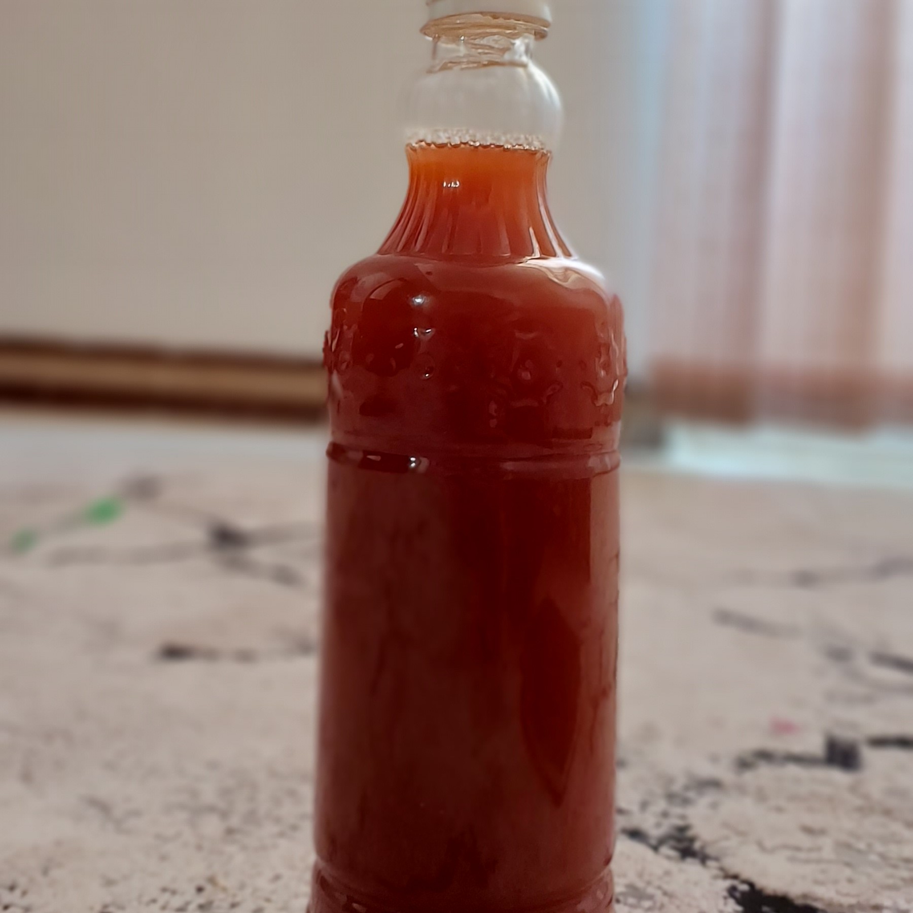 سرکه سیب خانگی یک لیتری 