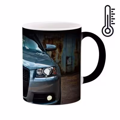 ماگ حرارتی طرح ماشین Audi A3 مدل mgph15168