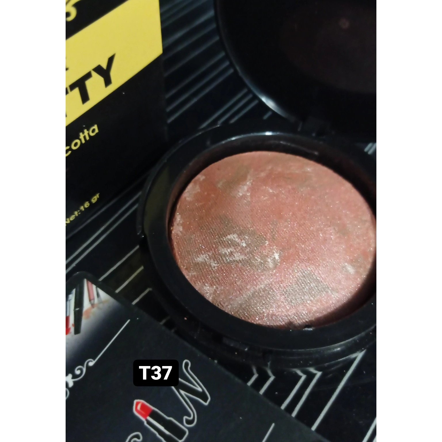 رژگونه تراکوتا سکرت پرتی secret pretty شماره T37