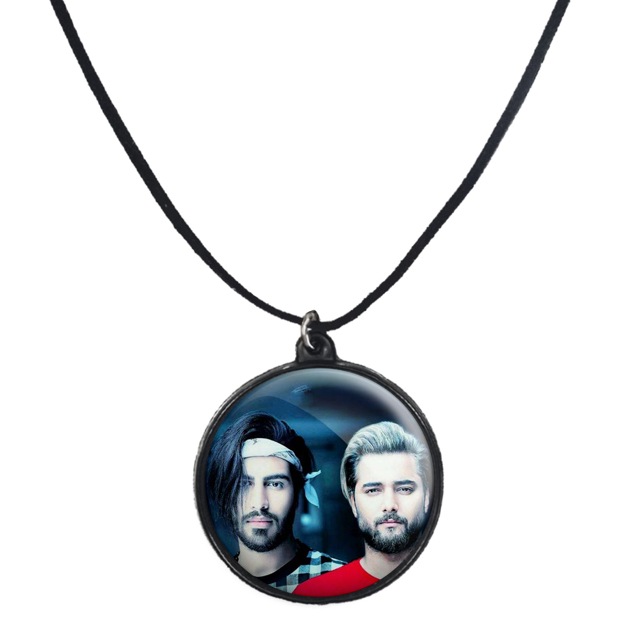 گردنبند پرمانه طرح ماکان بند کد pmb.1380 مدل دو طرفه