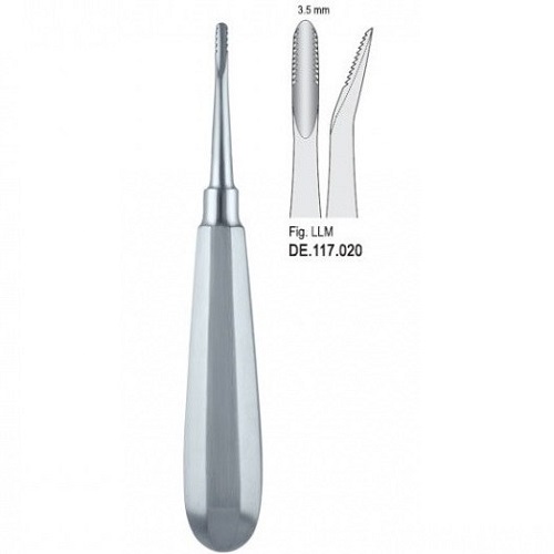 الواتور دندانه دار پاشنه ای 23mm Lindo-Levian - فروشگاه تخصصی دندانپزشکی سپیرا