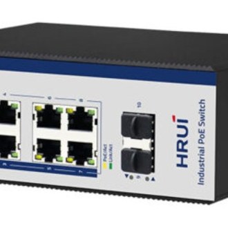 سوئیچ PoE صنعتی مدیریتی گیگ HRUI HR600-AFGM-82S