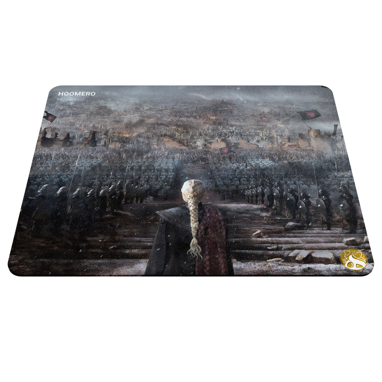ماوس پد هومرو مدل A7324 طرح Game of Thrones