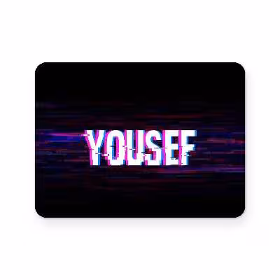 برچسب تاچ پد دسته بازی پلی استیشن 4 ونسونی طرح Yousef