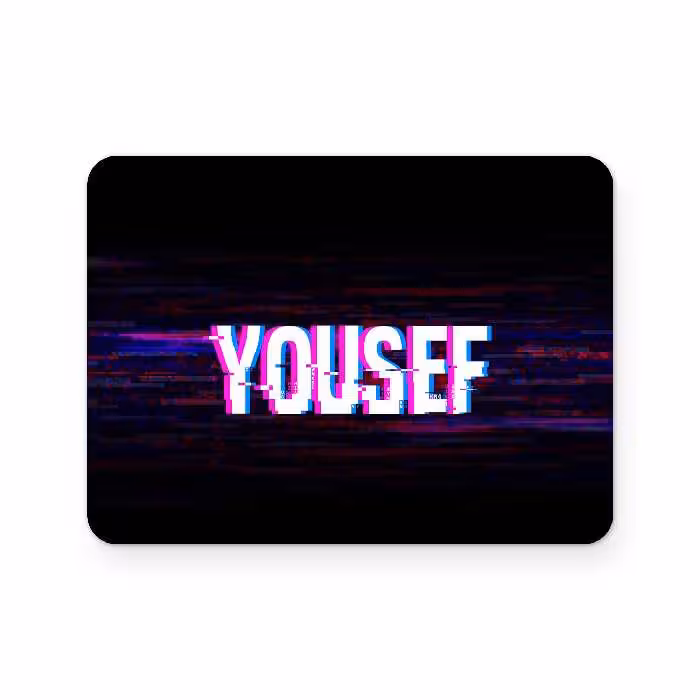 برچسب تاچ پد دسته بازی پلی استیشن 4 ونسونی طرح Yousef