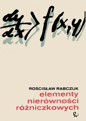 خرید و دانلود نسخه کامل کتاب Elementy nierownosci rozniczkowych