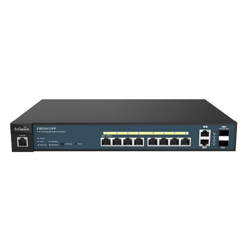 سوئیچ 8 پورت POE مدیریتی انجنیوس EWS5912FP