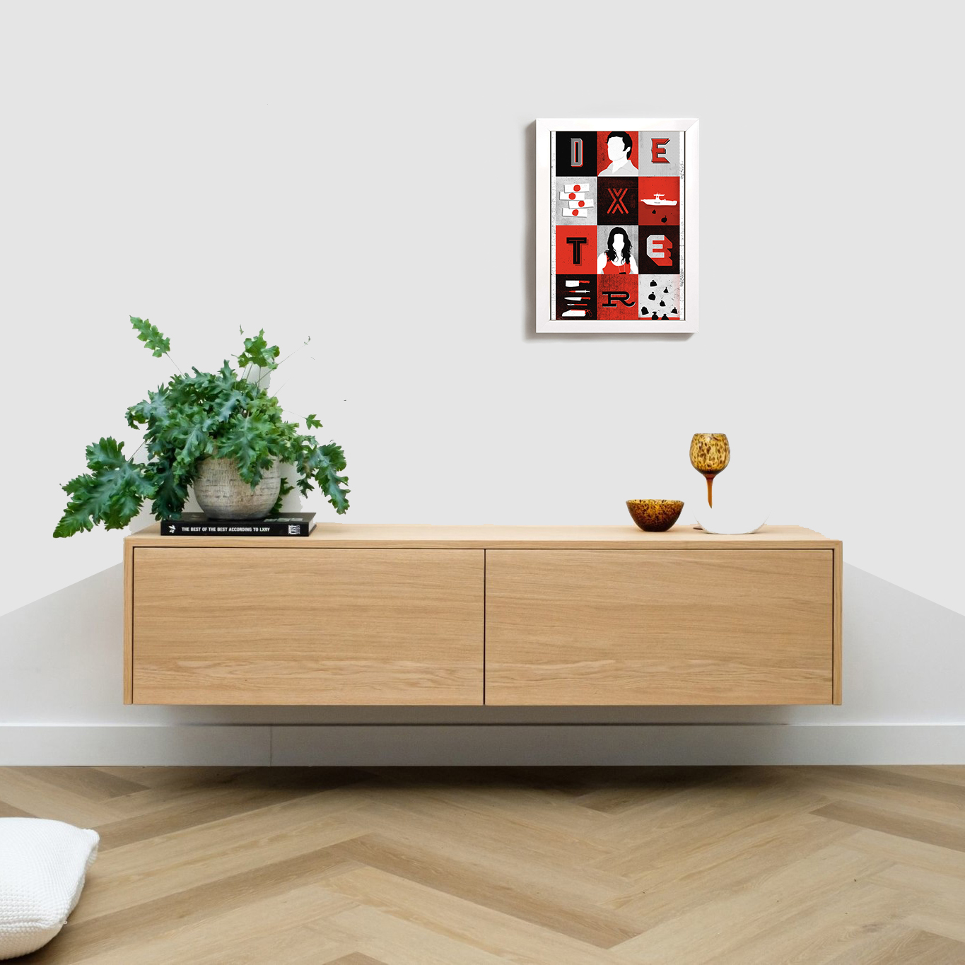 تابلو مدل سریال دکستر dexter W477