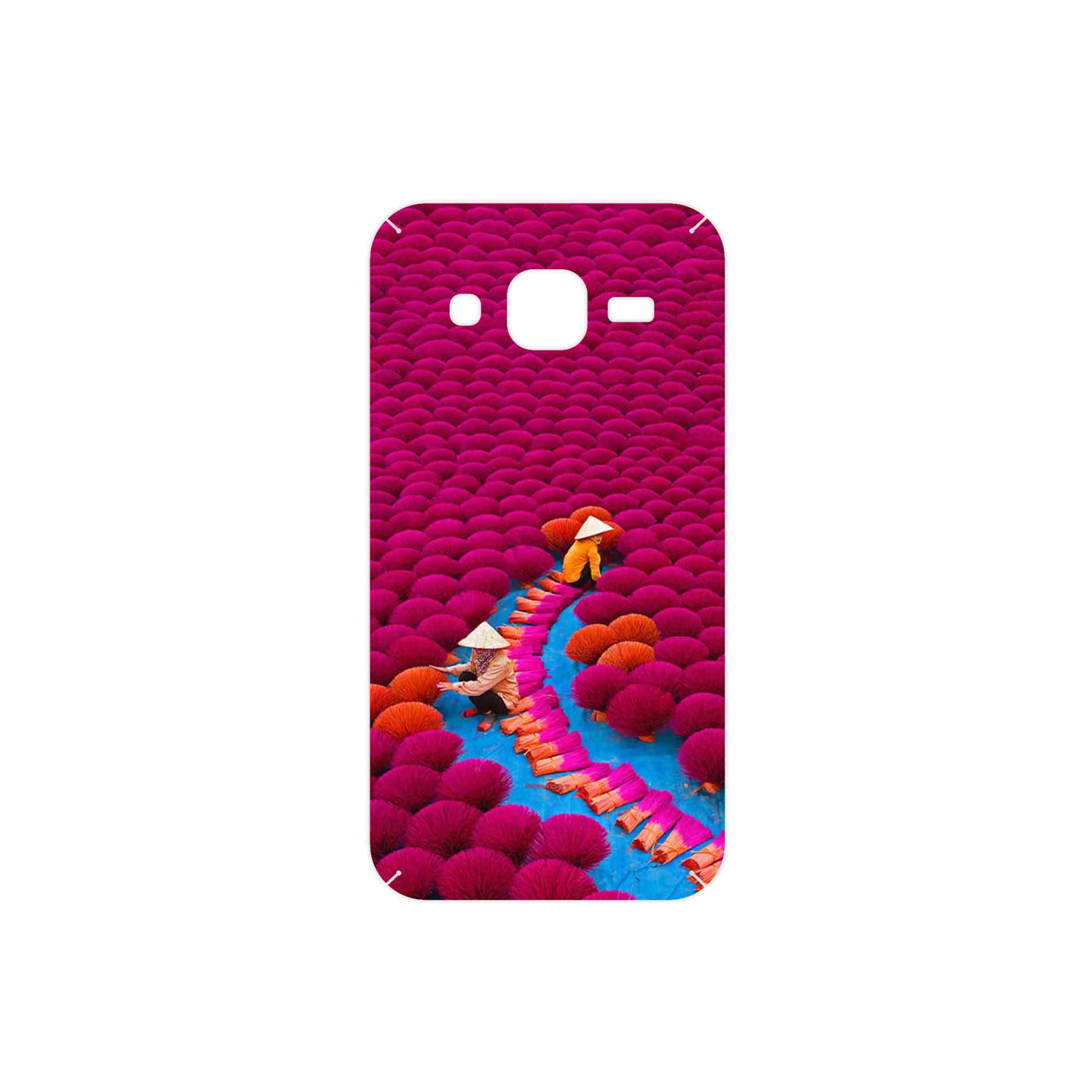 برچسب پوششی ماهوت مدل Vietnam Incense Wood Farms مناسب برای گوشی موبایل سامسونگ Galaxy Core Prime