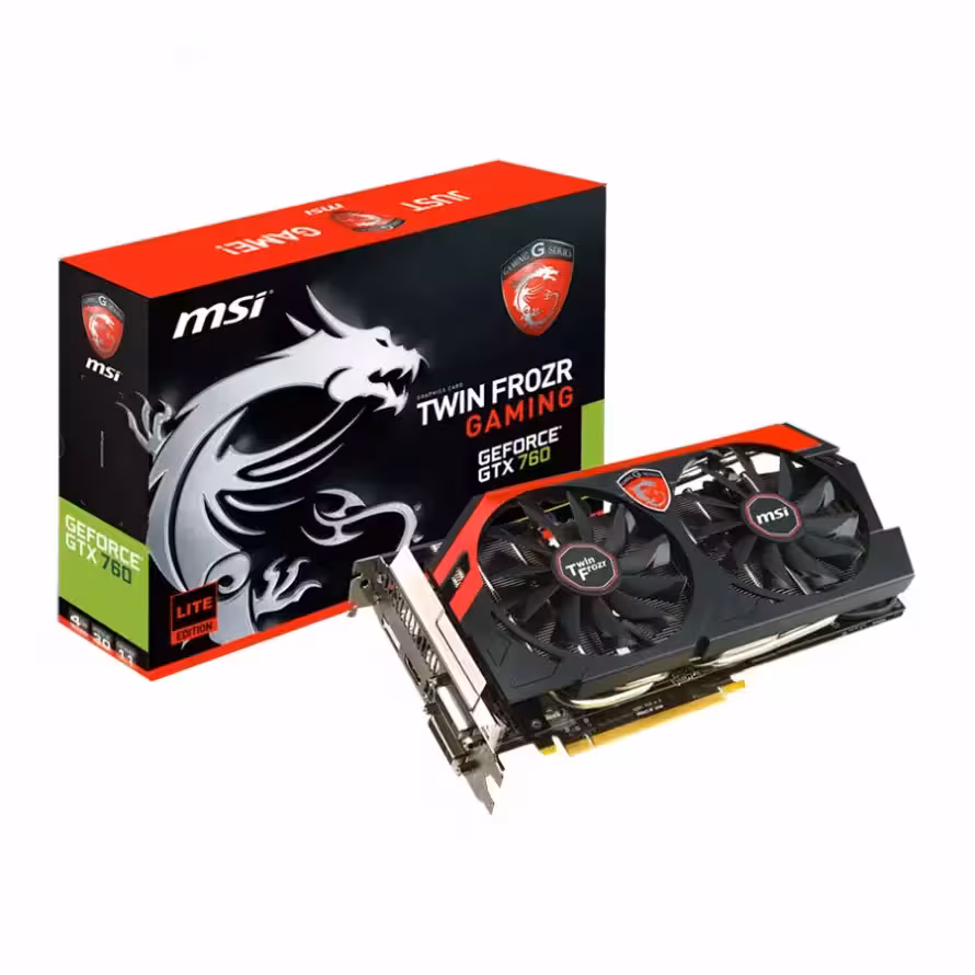 کارت گرافیک ام اس آی  GTX 760 Twin Frozr Gaming 4GB