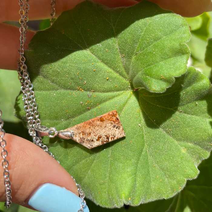 گردنبند مدل مرجان طبیعی