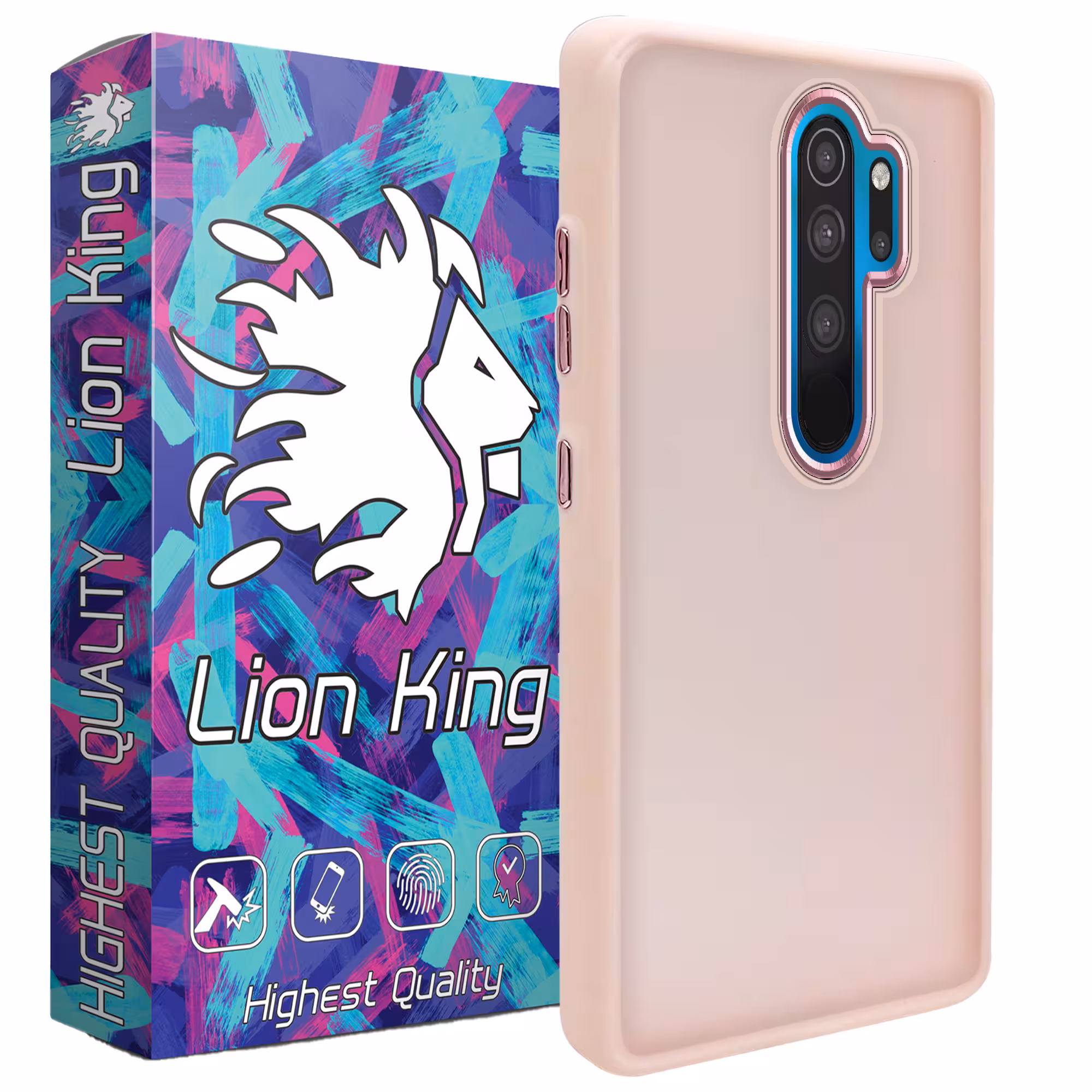 کاور لاین کینگ مدل DORTAKRANG مناسب برای گوشی موبایل شیایومی Redmi Note 8 Pro
