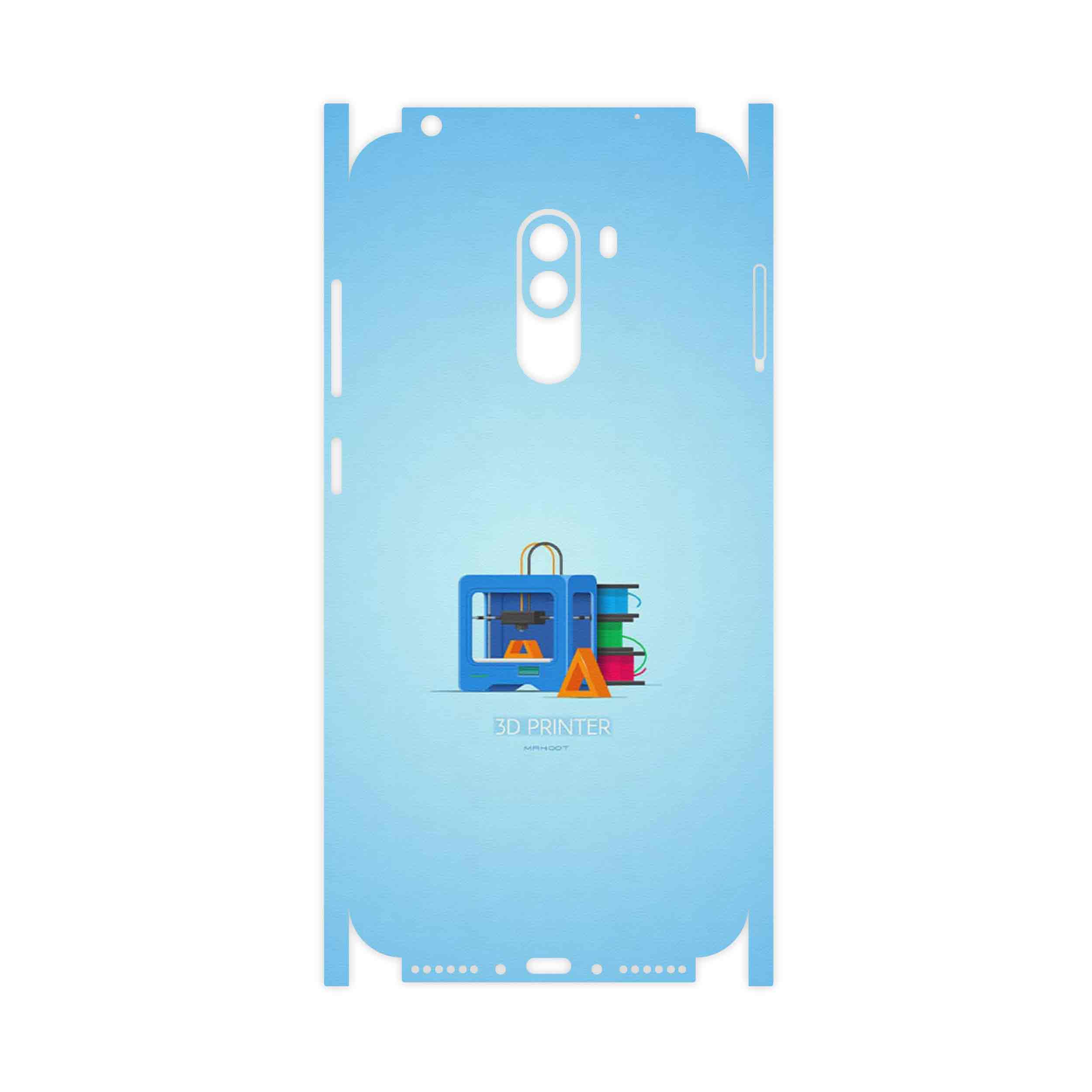 برچسب پوششی ماهوت مدل 3D Printer-FullSkin مناسب برای گوشی موبایل شیائومی POCOPHONE F1