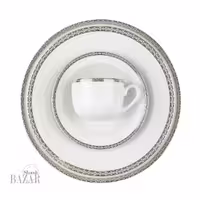 سرویس چینی 102 پارچه زرین طرح ریوا پلاتینی 12 نفره