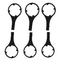 آچار هوزینگ دستگاه تصفیه آب مدل 10 بسته 6 عددی