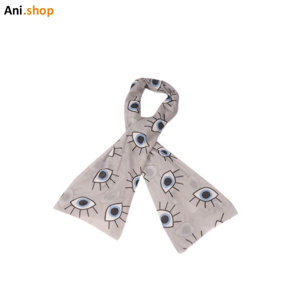 شال نخی تابستانه طرح چشم نظر