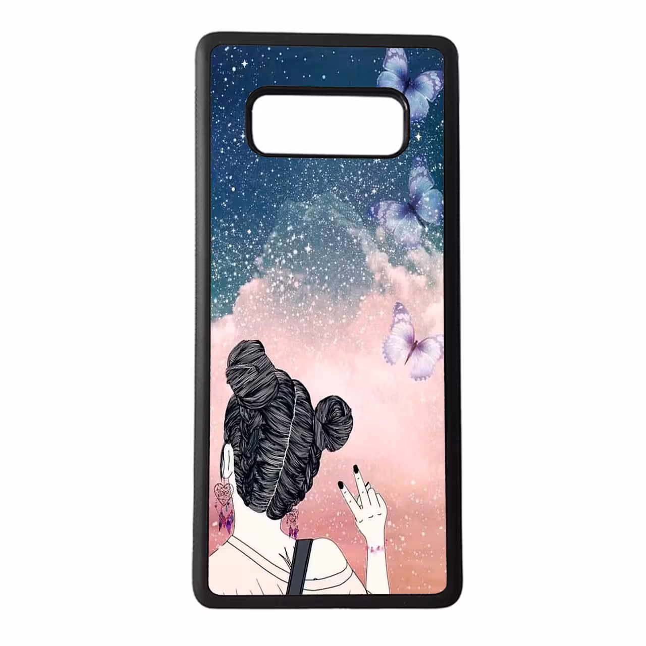 کاور طرح دخترانه کد 7236 مناسب برای گوشی موبایل سامسونگ galaxy note 8