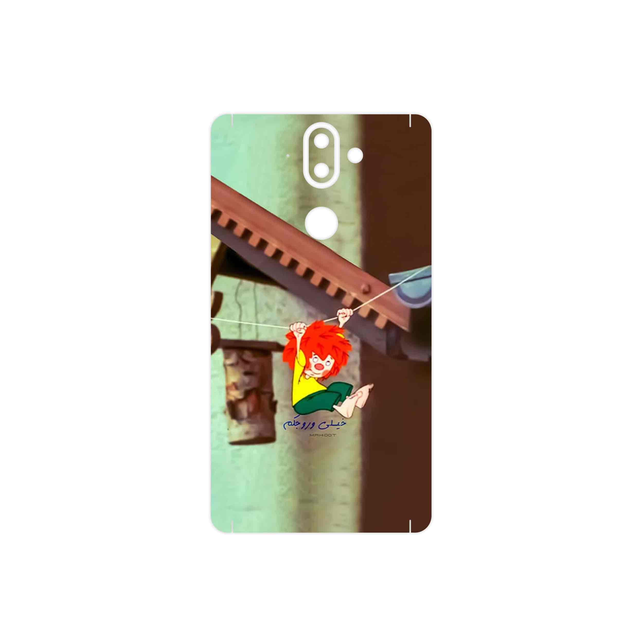 برچسب پوششی ماهوت مدل Meister Eder und sein Pumuckl مناسب برای گوشی موبایل نوکیا 8 Sirocco