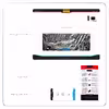 برچسب پوششی ماهوت مدل Black Printed Circuit Board مناسب برای تبلت سامسونگ Galaxy Tab S2 9.7 2015 T815