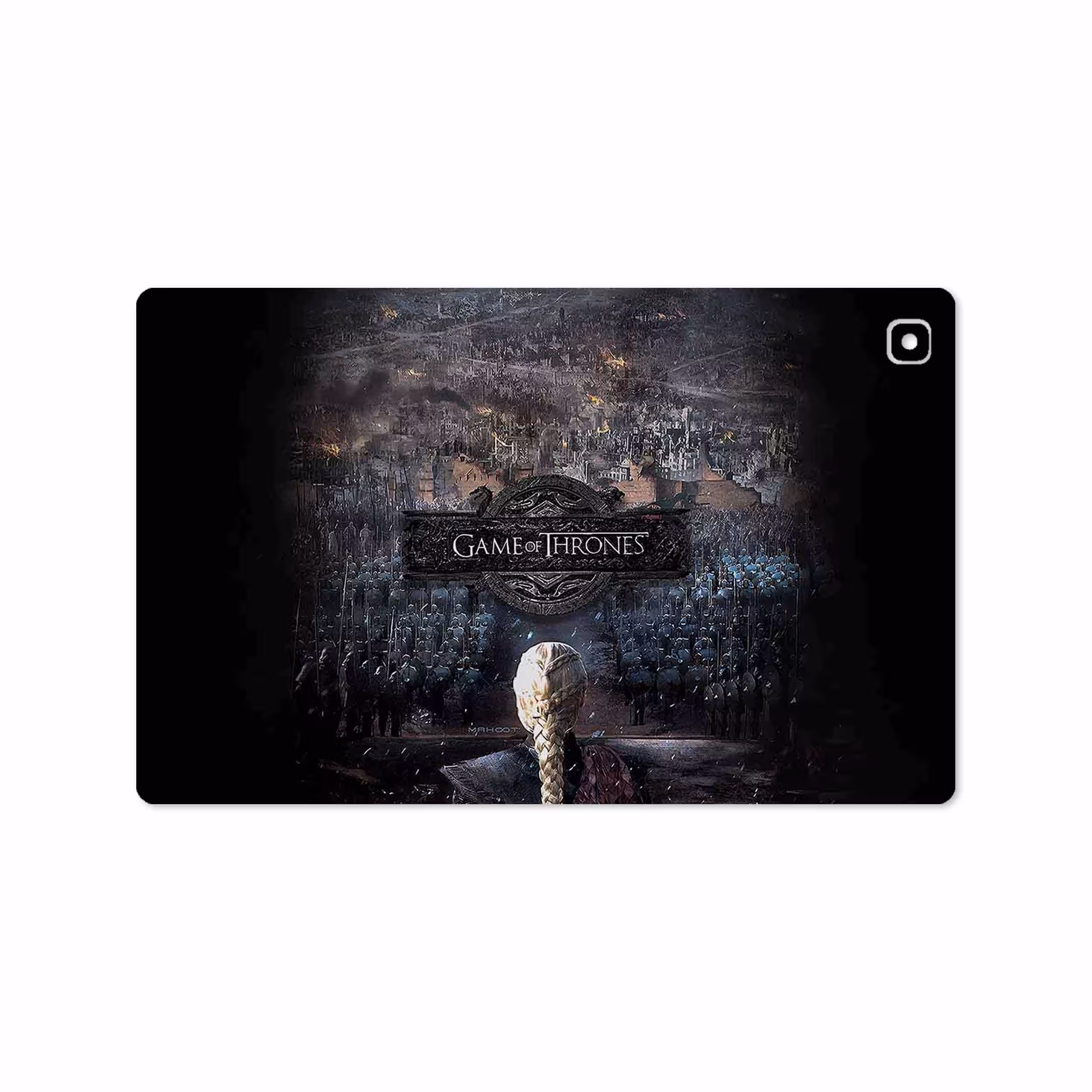 برچسب پوششی ماهوت مدل Game of Thrones مناسب برای تبلت سامسونگ Galaxy Tab A7 10.4 LTE 2020 T505
