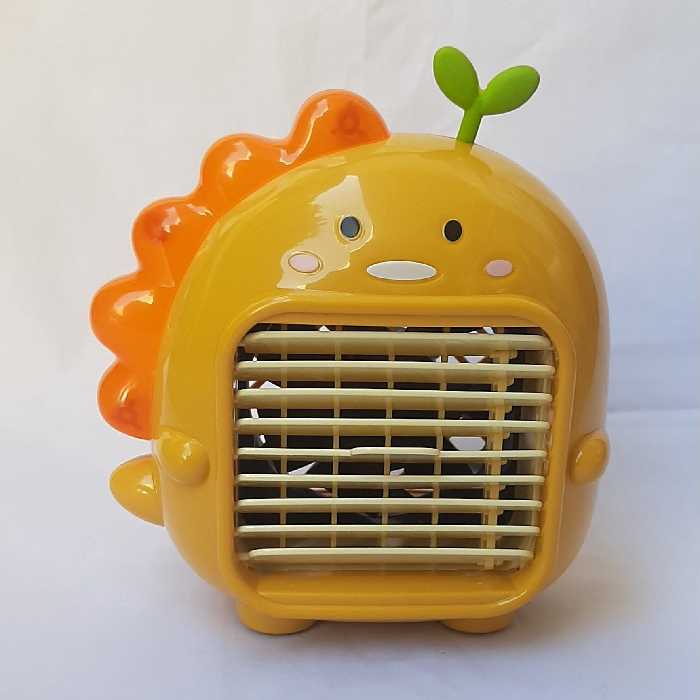 کولر  رومیزی فانتزی بسیار کاربردی و زیبا دارای سه حالت باد و سه حالت نور، قابل شارژ دادای کابل usb