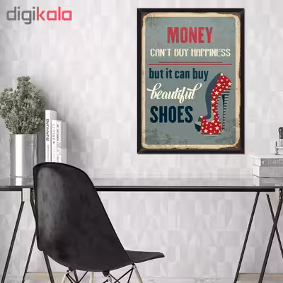 تابلو فنچ آرت طرح Money Can't کد GPH282-E
