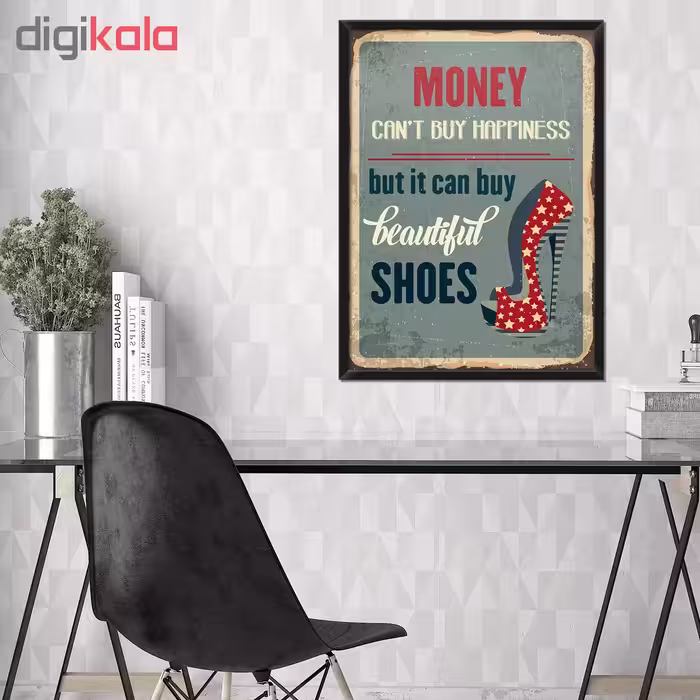 تابلو فنچ آرت طرح Money Can't کد GPH282-E