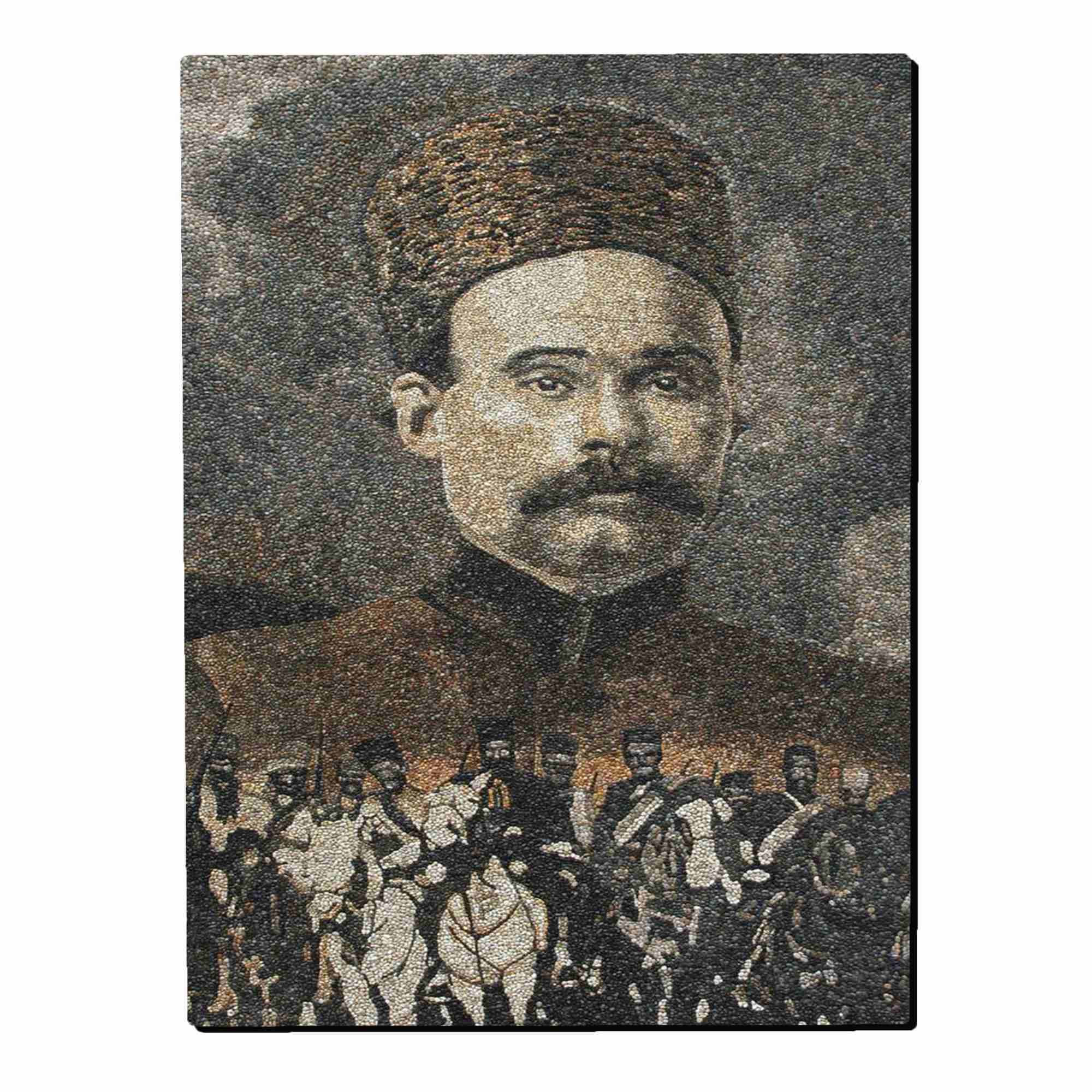 تابلو شاسی بکلیت طرح ایران قدیم باقرخان مدل SH-14365