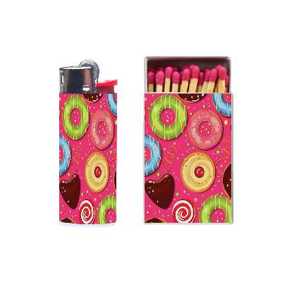 فندک مدل دونات کد 287 به همراه کبریت