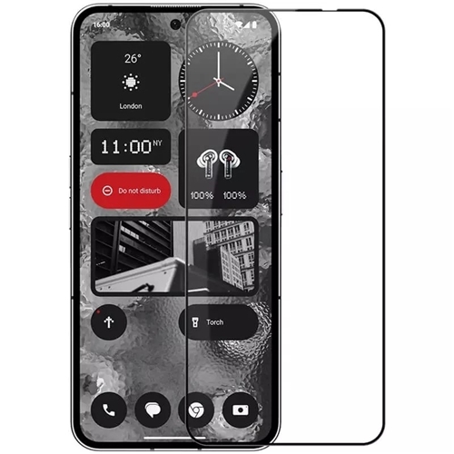 محافظ صفحه نمایش شیشه ای تمام صفحه تمام چسب نیلکین ناتینگ Nothing Phone 2 Nillkin CP  Pro