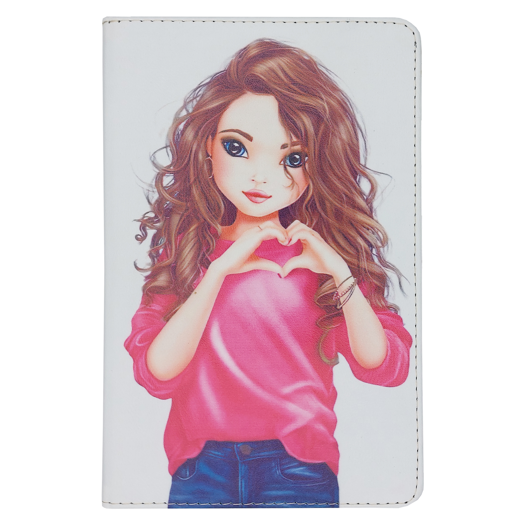 کیف کلاسوری طرح دختر فانتزی کد TB283 مناسب برای تبلت سامسونگ Galaxy Tab S6 Lite P610 / P615