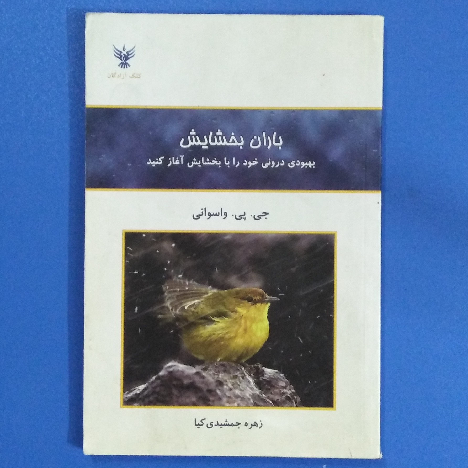 کتاب باران بخشایش نوشته جی پی واسوانی،ترجمه ذهره جمشیدی کیا،انتشارات کلک آزادگان،چاپ اول 1392