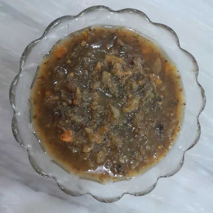 ترشی لیته بادمجون وبامیه