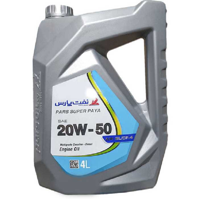 خرید روغن موتور نفت پارس سوپر پایا 20w50 sl چهار لیتری | اتوموبی