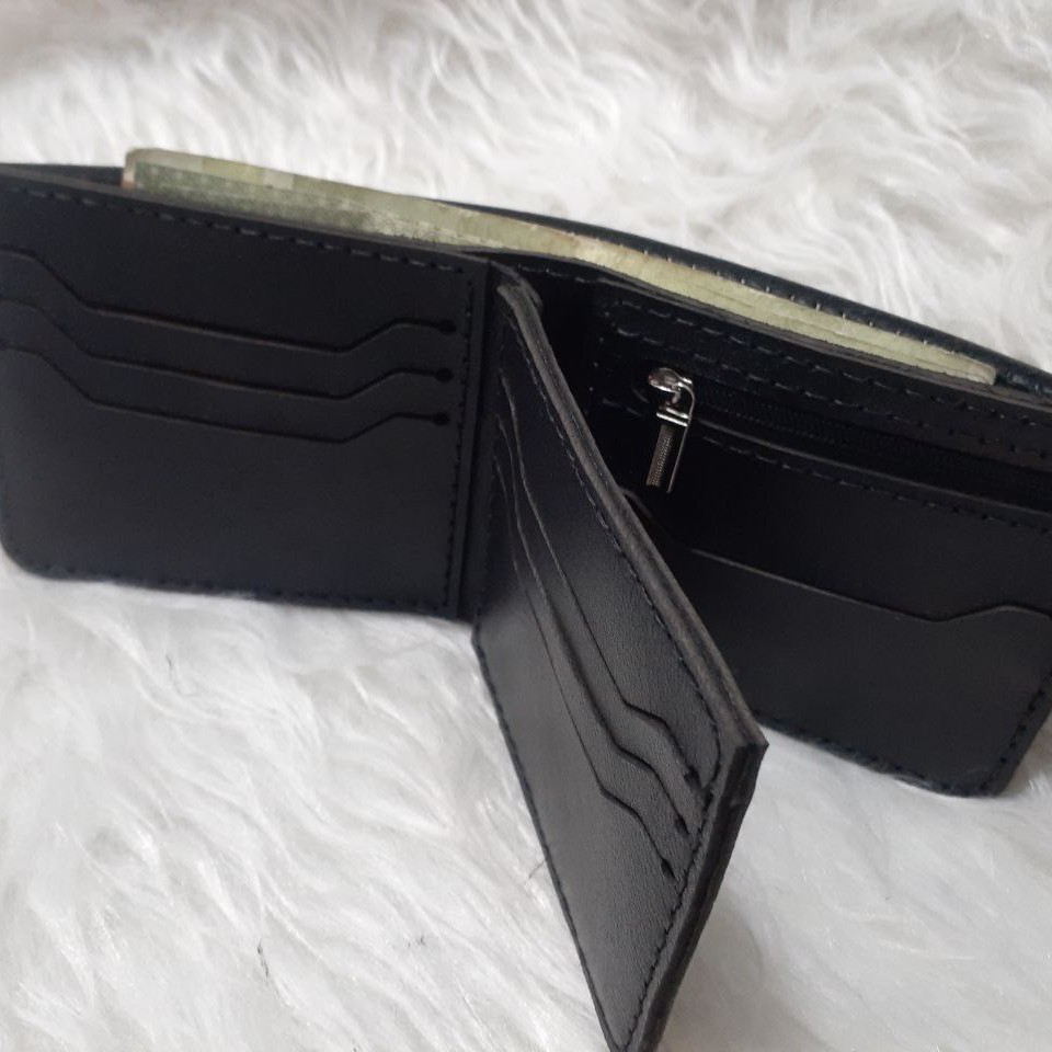  کیف جیبی  سه لت  کیف پول  چرم طبیعی بز 