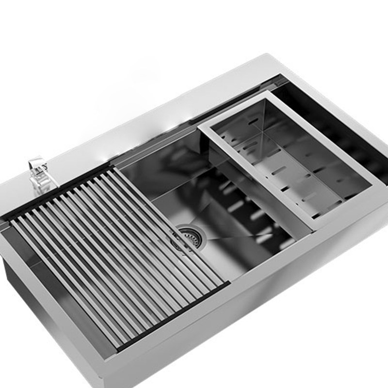 سینک استیل مدل BCN74 توکار مشابه کن